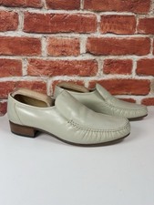 BRAND NEW Mens Grenson Leather Loafers True Moccasin Handmade Shoes Size UK 9 43