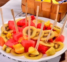 Bamboo Disposable Wooden Fruit