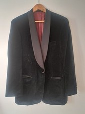 MOSS BROS VELVET JACKET BLAZER