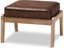 Stylish Dark Brown Ottoman