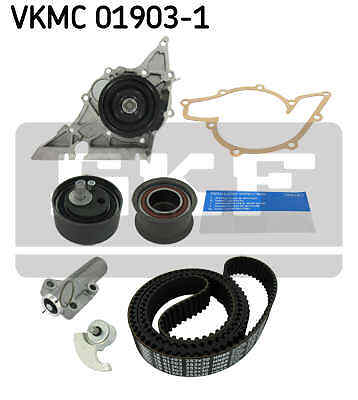 Water pump timing belt - &,