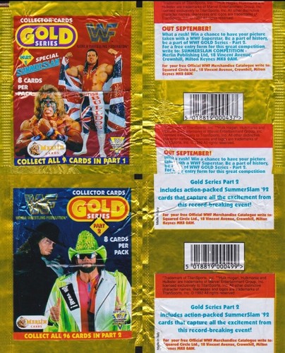 Wwf gold series 1992 trading - wwf,