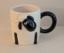 Sheep Embossed Novelty Mug for Tea or Coffee Lovely Gift