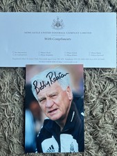 Bobby Robson 6 x 4 Signed