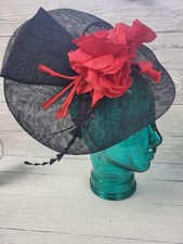 John Lewis Black/ Red Rose