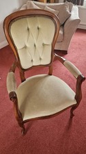 Classic Buttoned-Back Occasional Chair in Great Condition