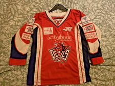 Cardiff Devils Signed Ice Hockey Jersey Youth Large/XL