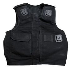 Aegis Stab Vest Body Armour Bullet Proof Black Overt Grade A