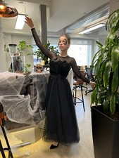 Halloween black swan Custom Made costume Size 6