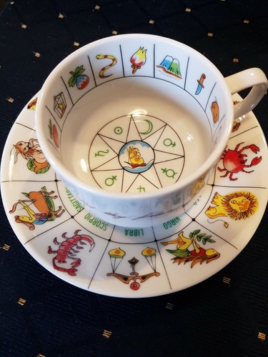 Vintage fortune cup - vintage,