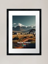 South Africa Travel Framed Art