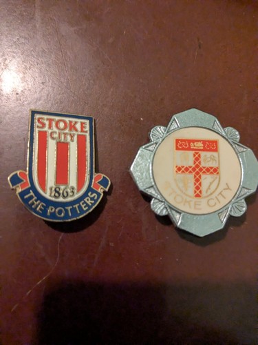 Stoke city pin badges - 2,