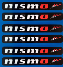6X 150MM NISMO NISSAN CAR TUNER BRAKE VINYL STICKERS