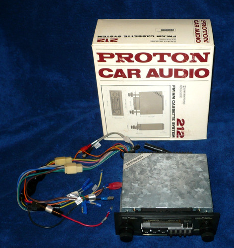 Vtg proton 212 am cassette - proton, fm/am