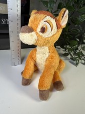 Disney Store Exclusive Walt Disney Bambi Deer 6.5" Sitting Plush Soft Toy