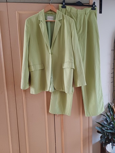 Women trouser suit - women's, light