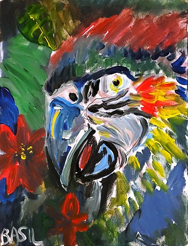 Parrot unique abstract - parrot,