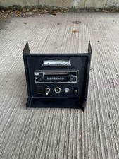 MG B GT Radio Head Unit And Housing Black Used Good Condition Working