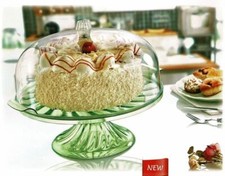 Clear Plastic Cake Stand with