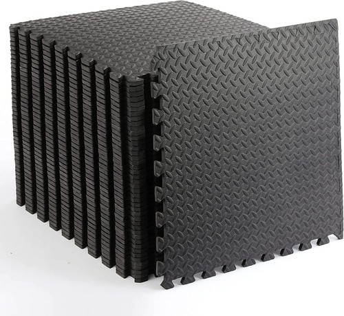 Soft foam exercise floor mats - soft,
