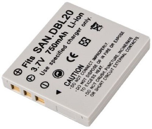 L20 battery for sanyo xacti - db-l20,