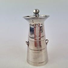 Antique Solid Silver Pepper