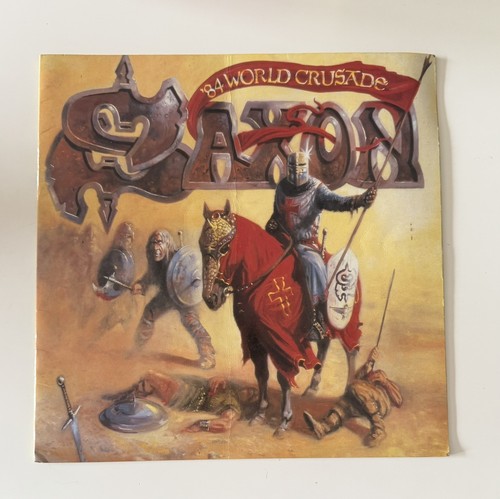 Saxon 1984 world crusade - saxon,