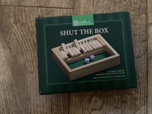 Shut the box classic - box,