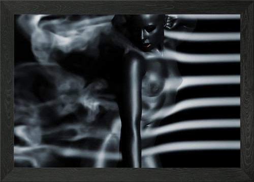 Wind tunnel goddess framed - wind,