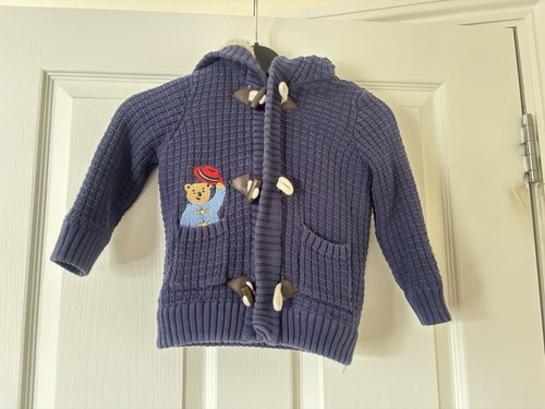 Paddington bear hooded - m&s,