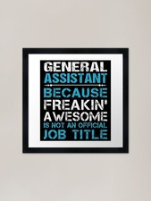 General Assistant T Shirt -