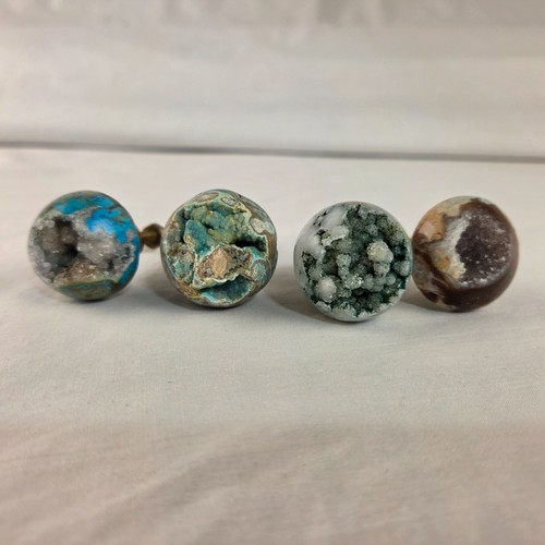 Set natural geode - 4,