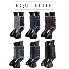 LeMieux Carbon Mesh Wrap Boots - Lightweight Schooling Brushing Boots