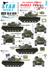 Star Decals 35-C1076, M48A3