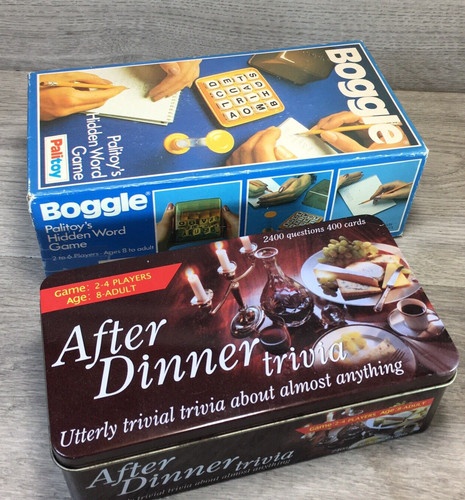 Boggle vintage dice - -, word