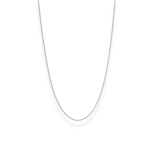 950 platinum fine curb chain - platinum,