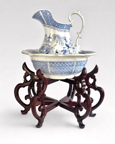 Antique victorian canton wash - canton,