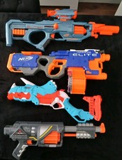 Nerf Gun Bundle of 4. Has