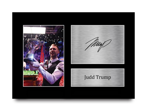 Judd trump signed - snooker, pre