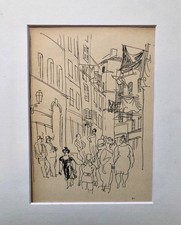Raoul Dufy Drawing 1925 Print