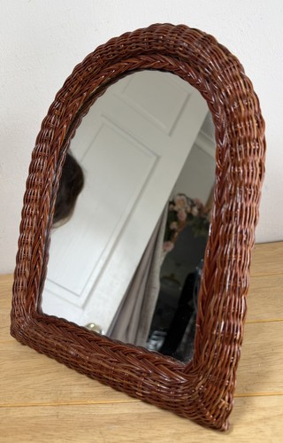 Mirror mid century brown - mirror,