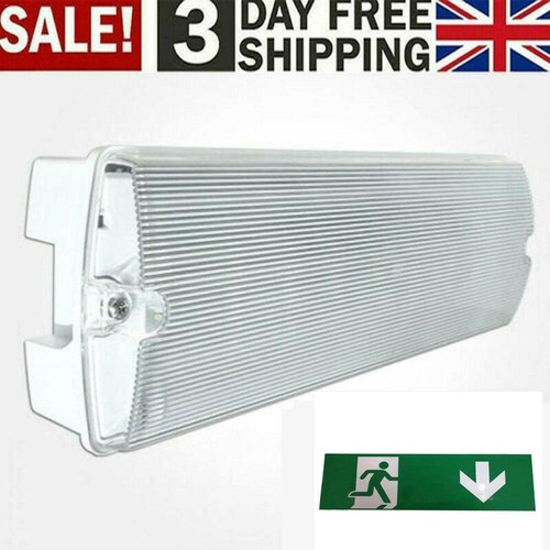 Led emergency light bulkhead - led,