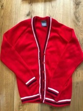 Red School Cardigans various sizes ('High School Musical' Costume)