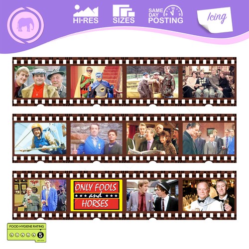 Only fools and horses collage - and,