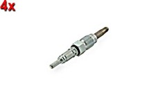Glow Plug 4x HELLA Fits AUDI