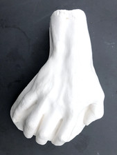 A lovely plaster cast from a