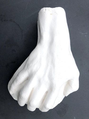 Lovely plaster cast - a,