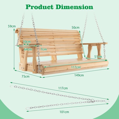 Person porch hanging swing - porch,