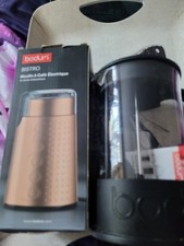 Bodum Bistro Electric Coffee Grinder And Cafetiere With Scoop