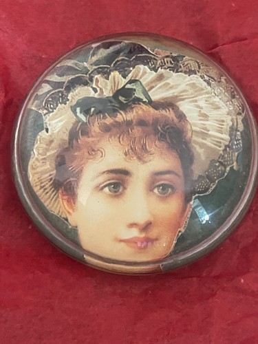 Vintage domed glass - vintage,
